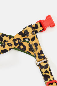 Gorman - Leopard Dog Harness - print