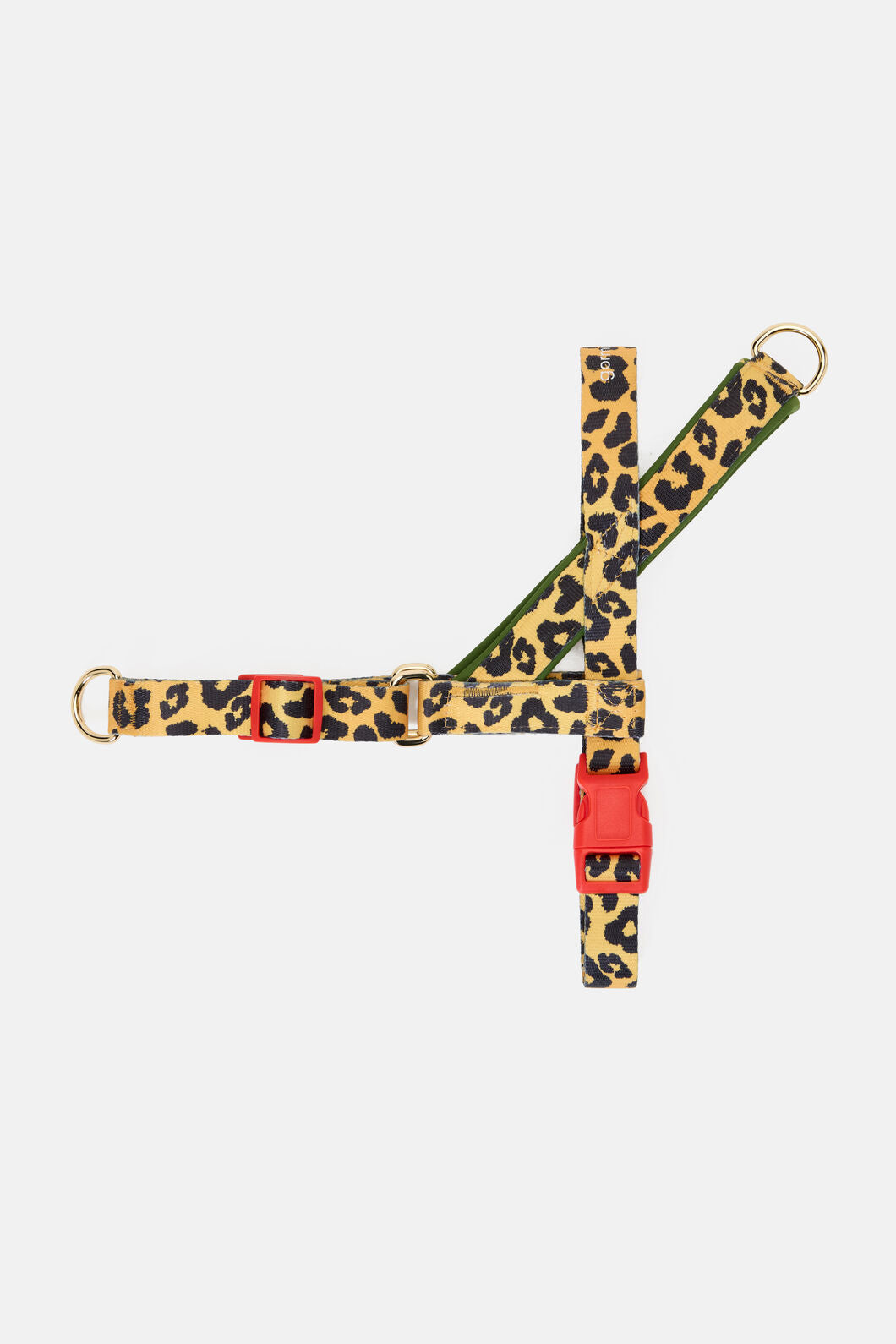 Gorman - Leopard Dog Harness - print