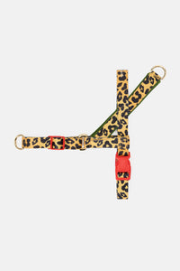 Gorman - Leopard Dog Harness - print