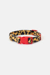 Gorman - Leopard Dog Collar Sml - print