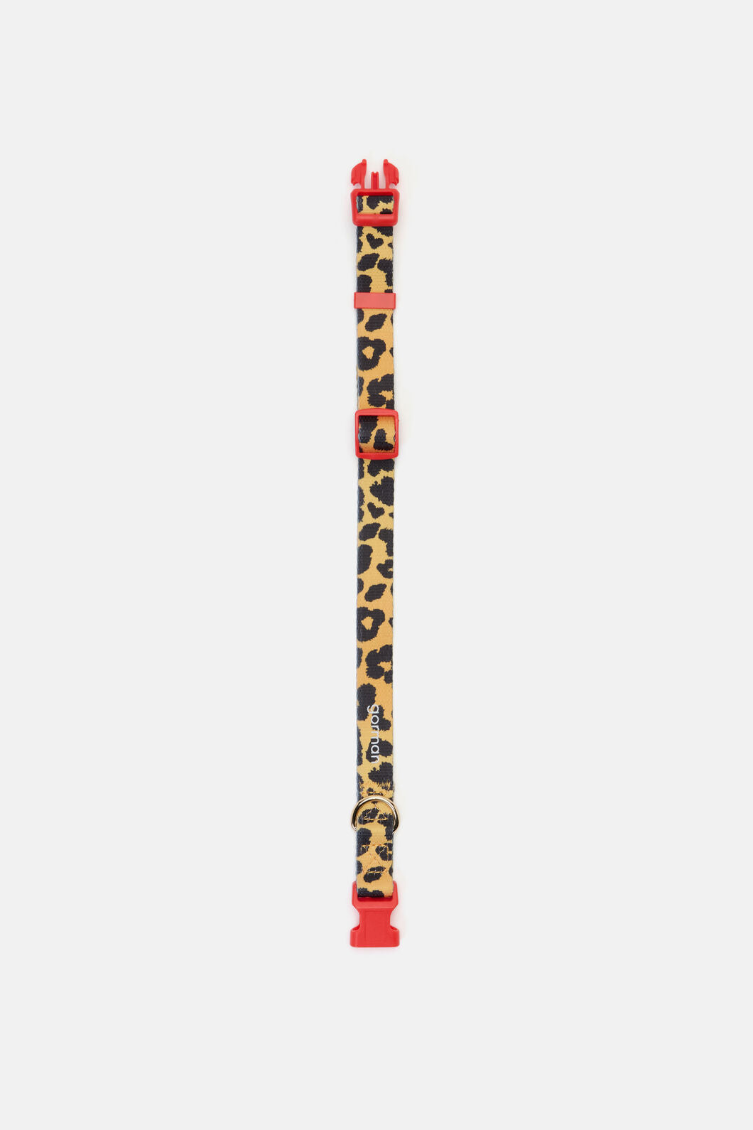 Gorman - Leopard Dog Collar Sml - print
