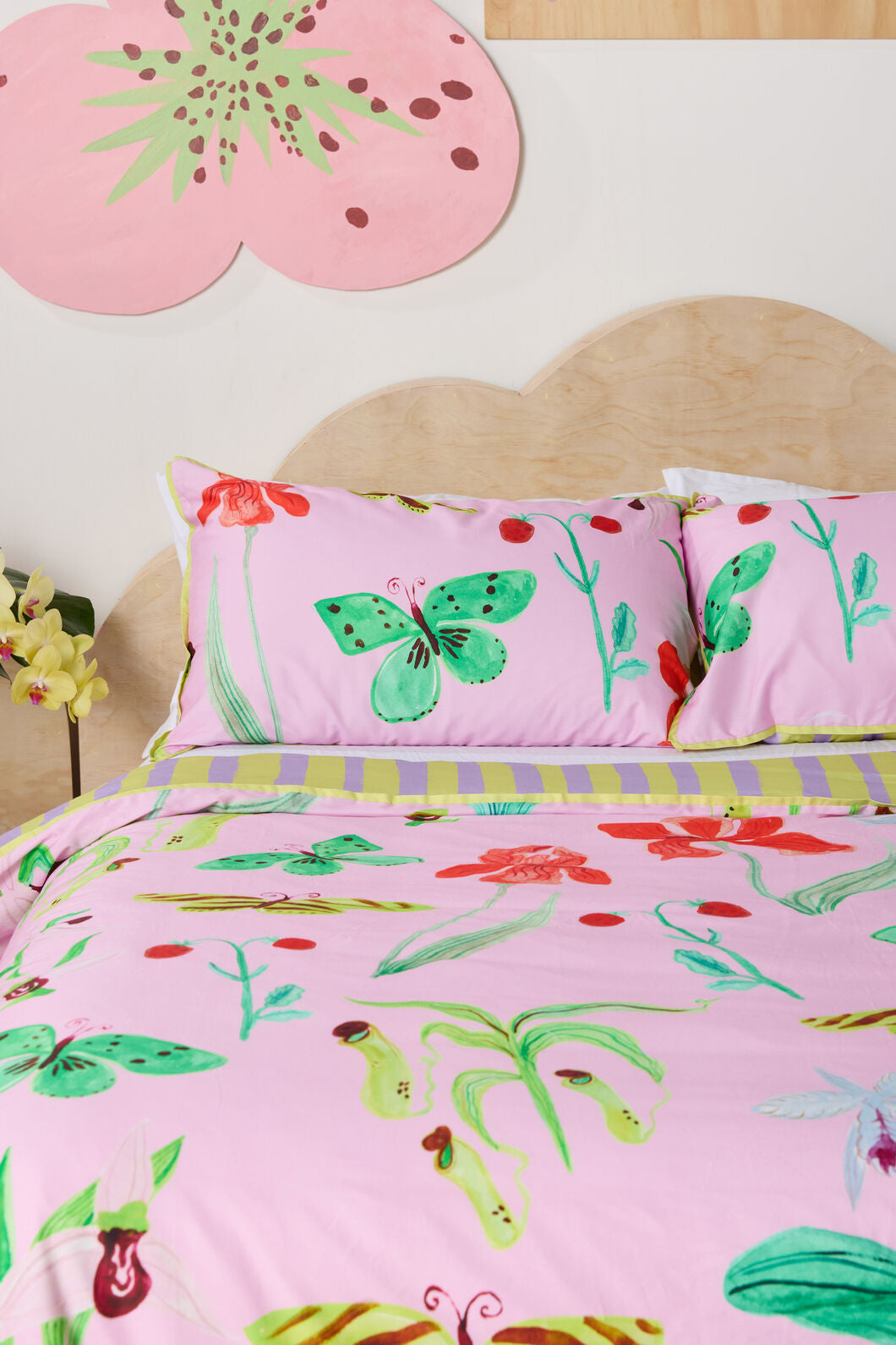 Gorman - Electric Eden Bed Linen-KB - print