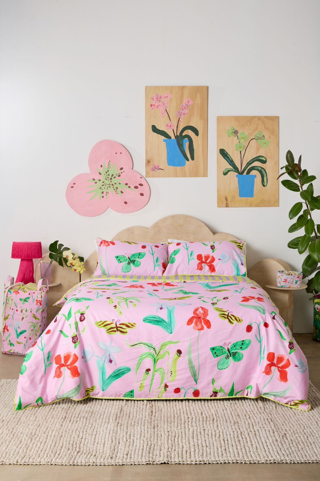 Gorman - Electric Eden Bed Linen-KB - print