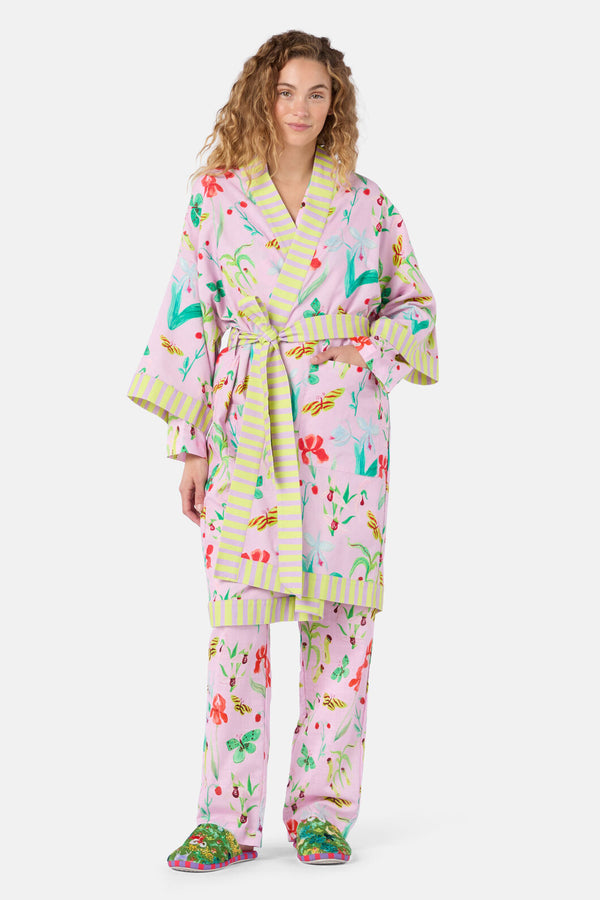 Gorman - Electric Eden Bath Robe - print