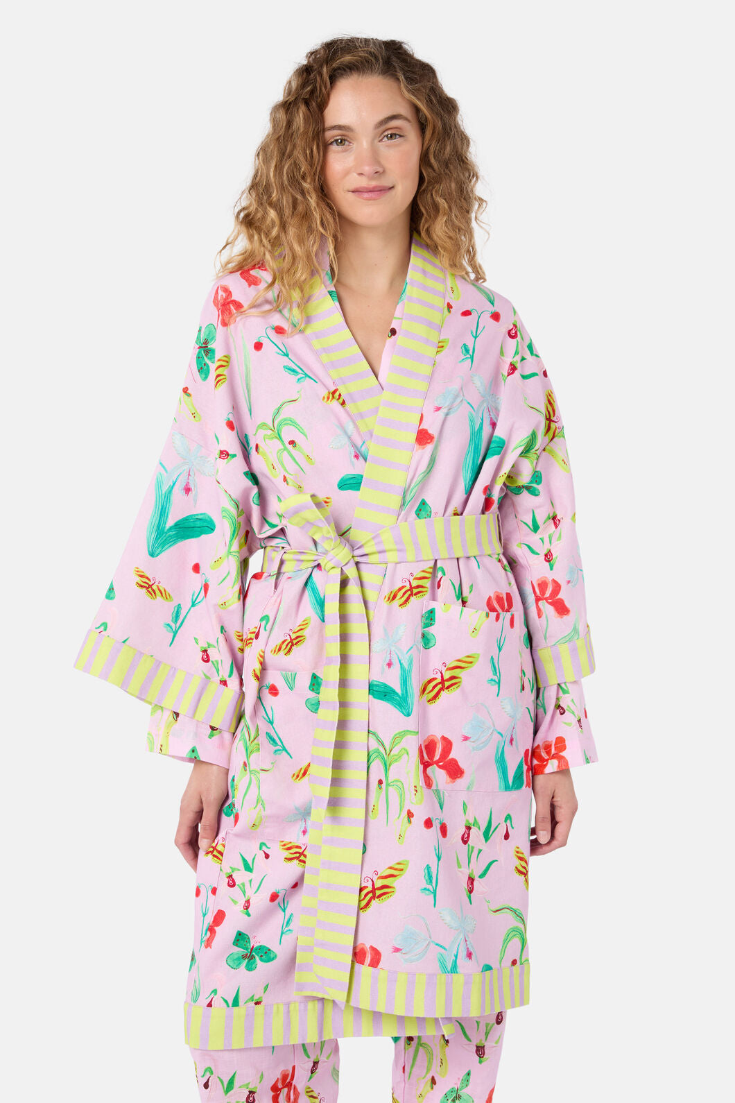Gorman - Electric Eden Bath Robe - print