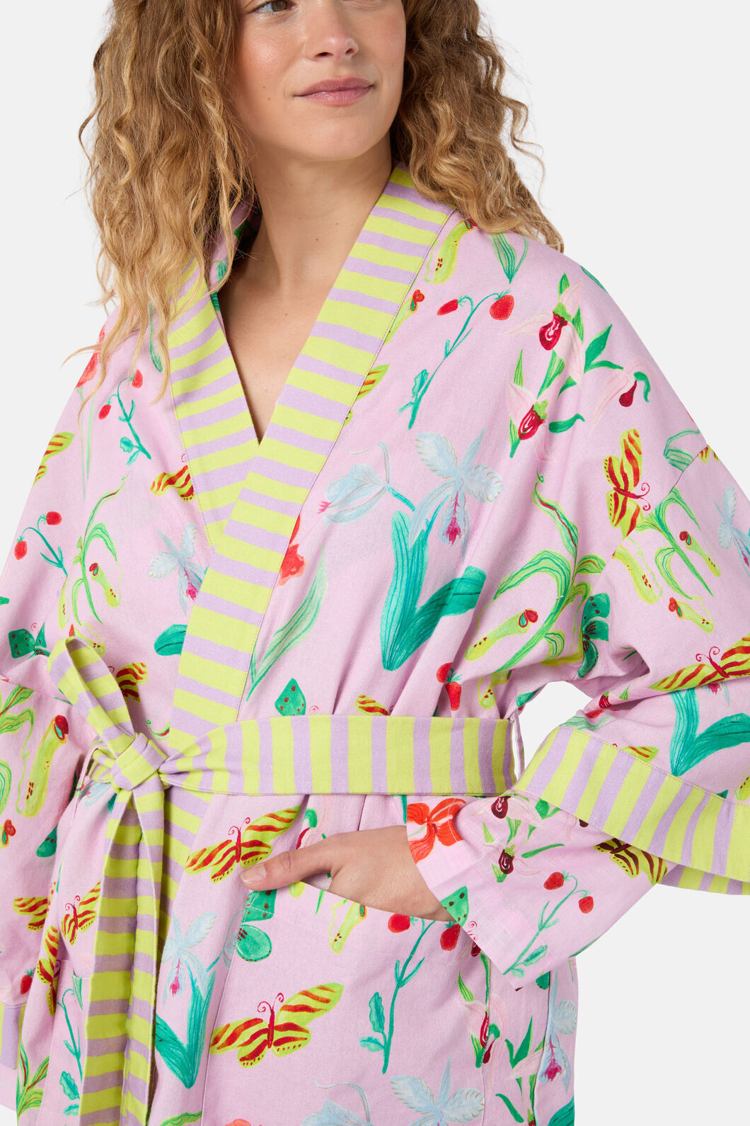 Gorman - Electric Eden Bath Robe - print