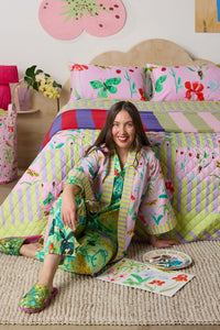 Gorman - Electric Eden Bath Robe - print