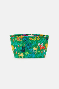 Gorman - Orchid Safari Quilted Tub Lge - print