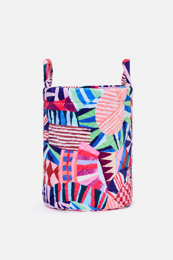 Gorman - Canopy Circus Velvet Hamper - print