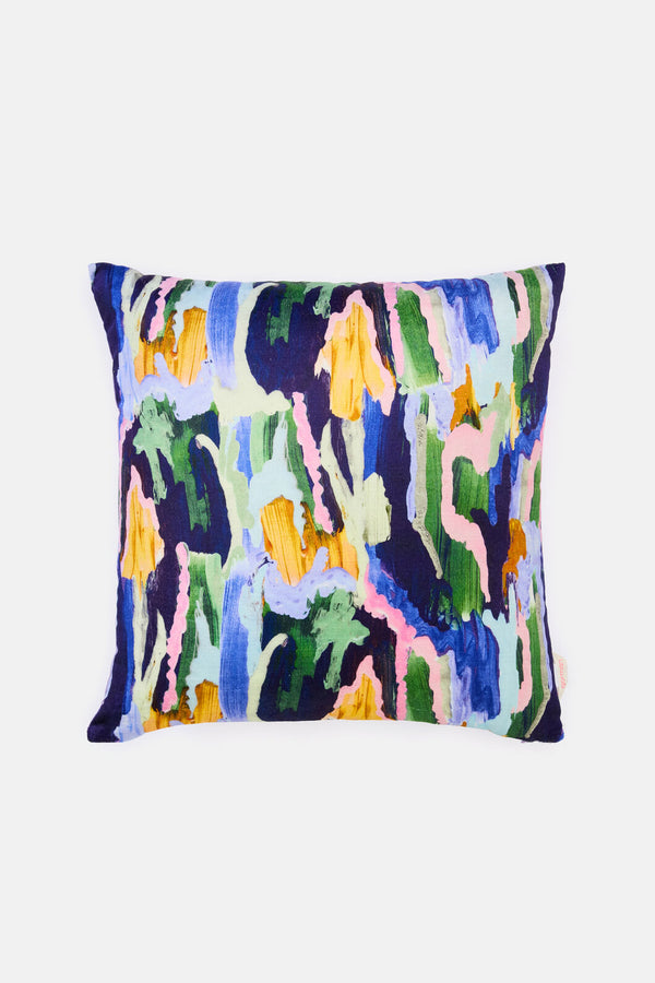 Gorman - Liquid Joy Velvet Cushion - print