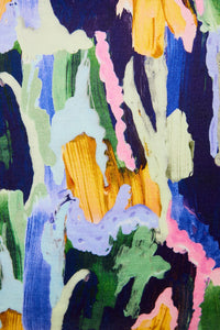 Gorman - Liquid Joy Velvet Cushion - print