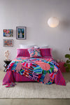 Gorman - Canopy Circus Velvet Throw - print
