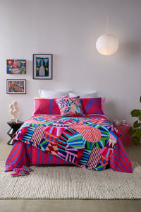 Gorman - Canopy Circus Velvet Throw - print