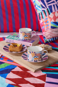 Gorman - Canopy Circus Cup Set 2 - print