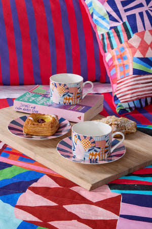 Gorman - Canopy Circus Cup Set 2 - print