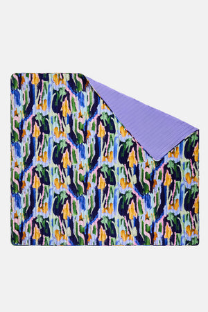 Gorman - Liquid Joy Velvet Coverlet Pillow Set (Single / Double) - print