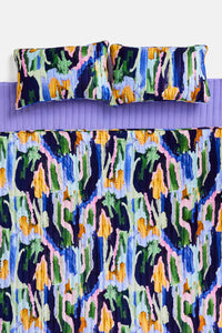 Gorman - Liquid Joy Velvet Coverlet Q/K - print