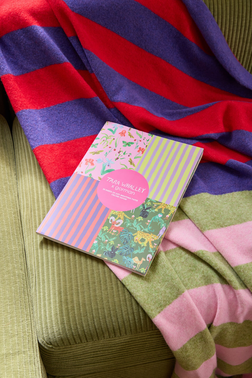 Gorman - Orchid Safari Wrapping Book - print