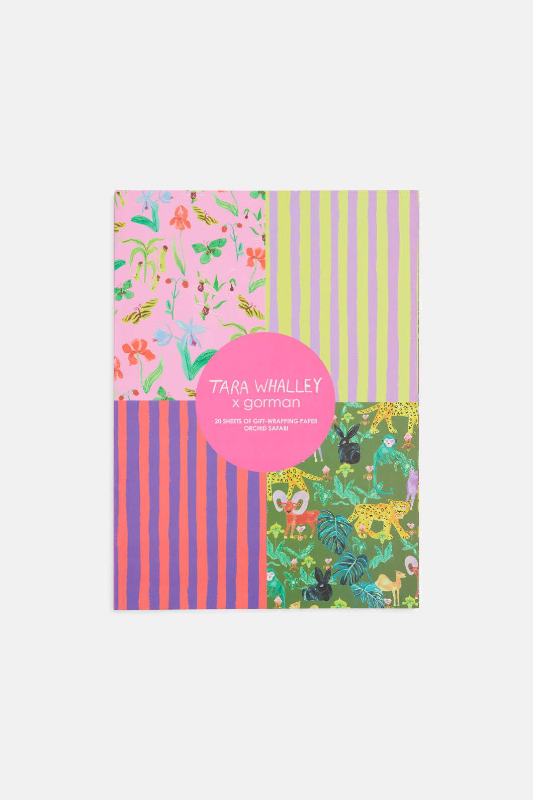 Gorman - Orchid Safari Wrapping Book - print