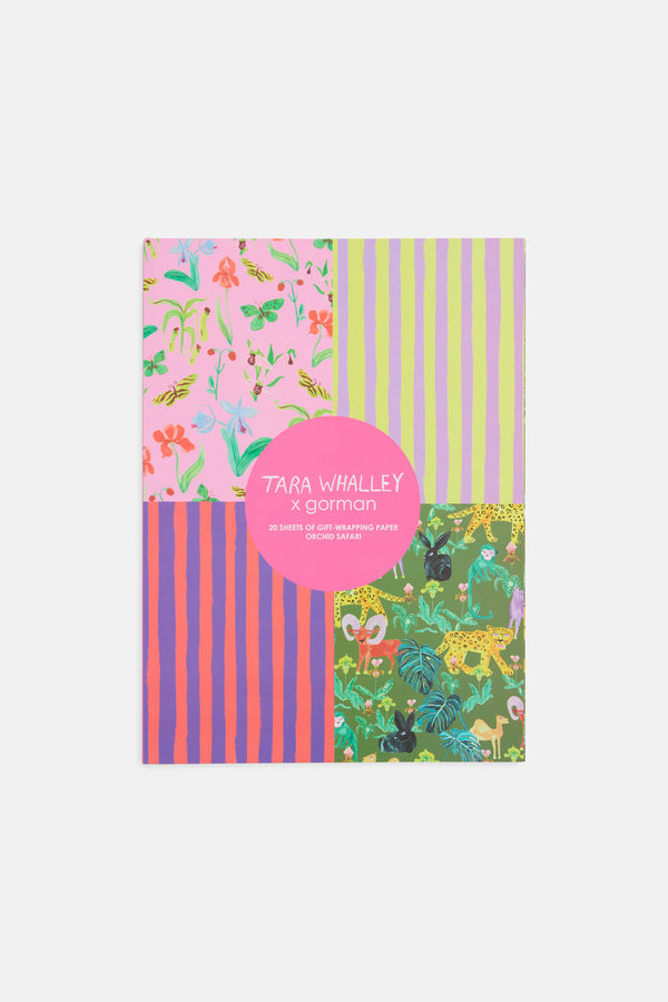 Gorman - Orchid Safari Wrapping Book - print