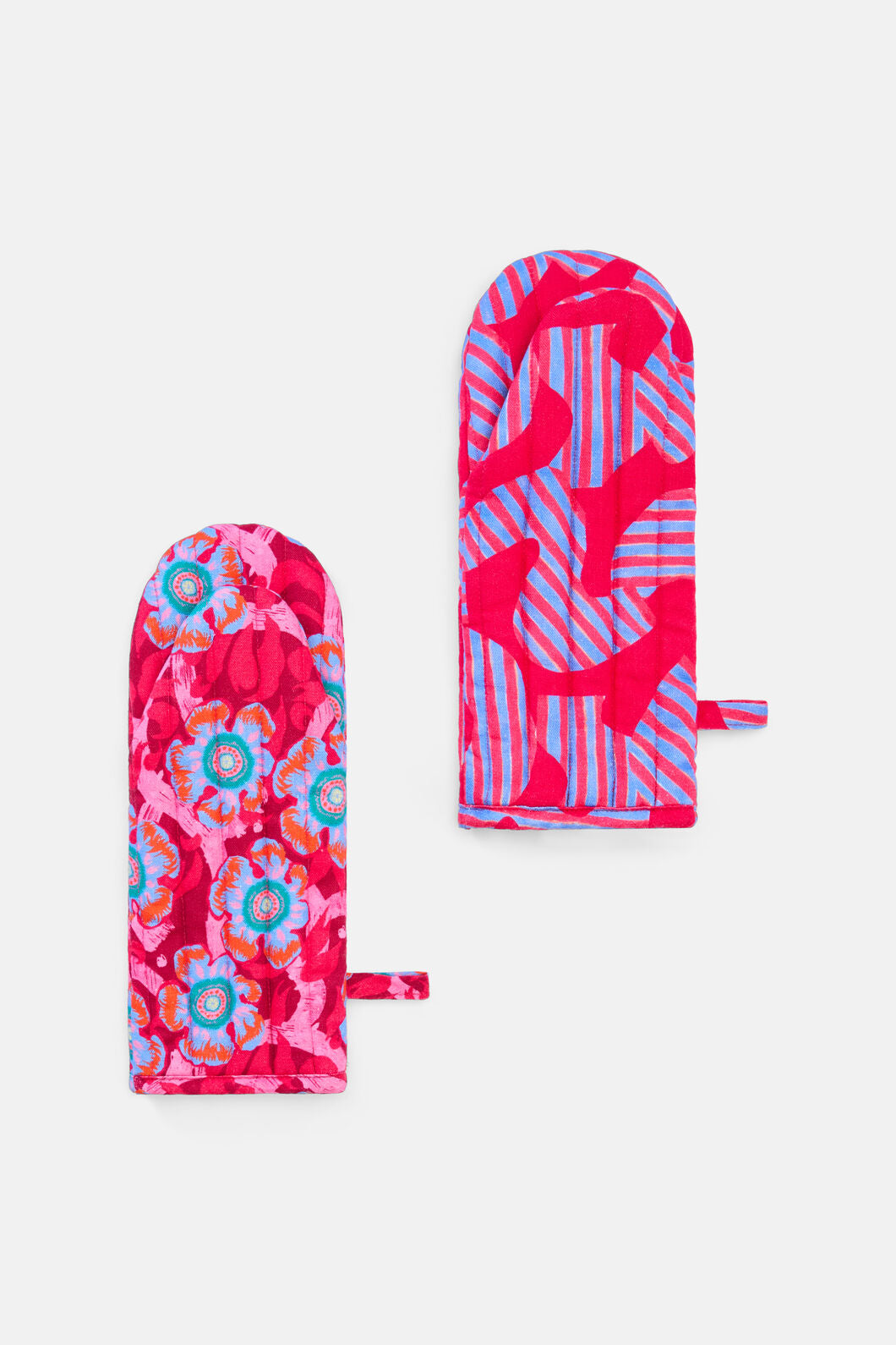 Gorman - Tiger Flower Oven Mitt Set 2 - print