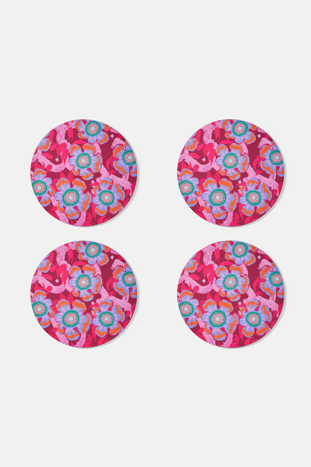 Gorman - Tiger Flower Placemat Set 4 - print