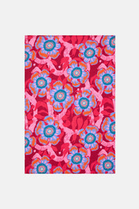 Gorman - Tiger Flower Tea Towel Set 2 - print