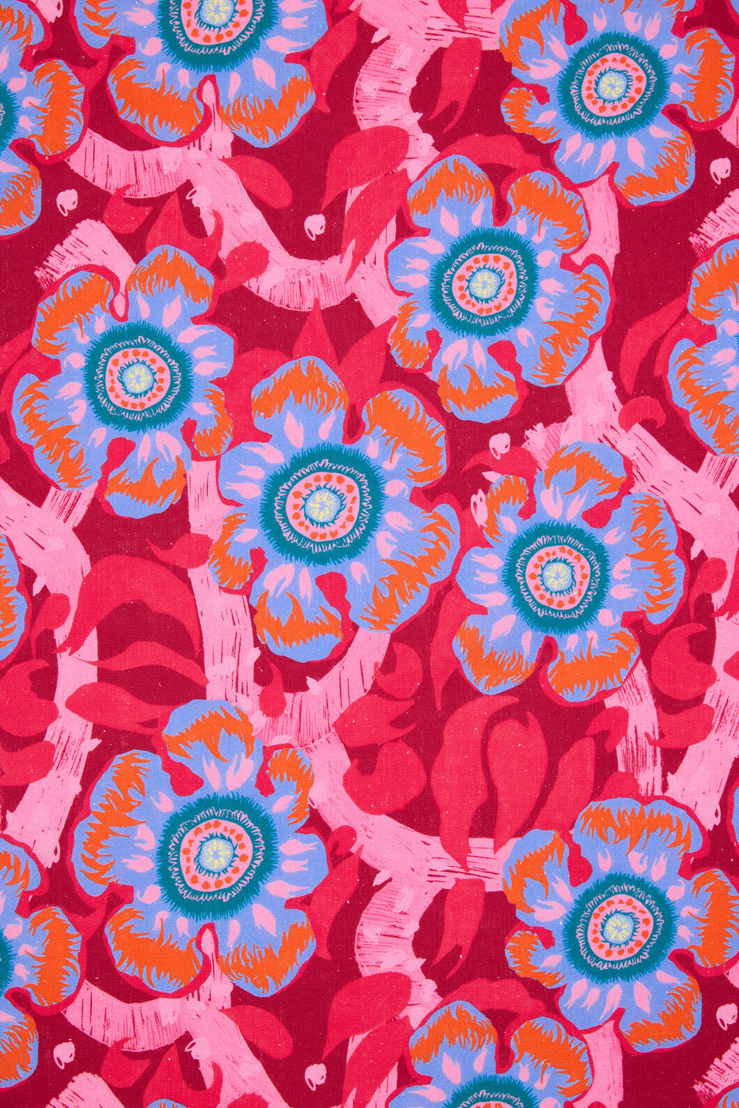 Gorman - Tiger Flower Tea Towel Set 2 - print