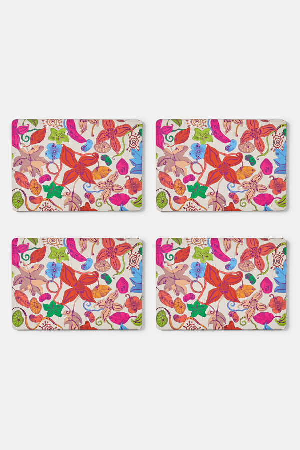 Gorman - Pop Botanical Placemat Set 4 - print
