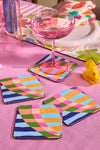Gorman - Pop Botanical Coaster Set 4 - print