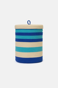 Gorman - Pop Botanical Lidded Basket - multi
