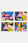 Gorman - Summer Vibes Cotton Placemat Set 4 - print