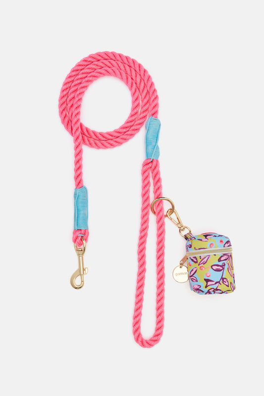 Gorman - Blueberries Pet Lead With Bag - print