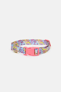 Gorman - Blueberries Pet Collar Lge - print