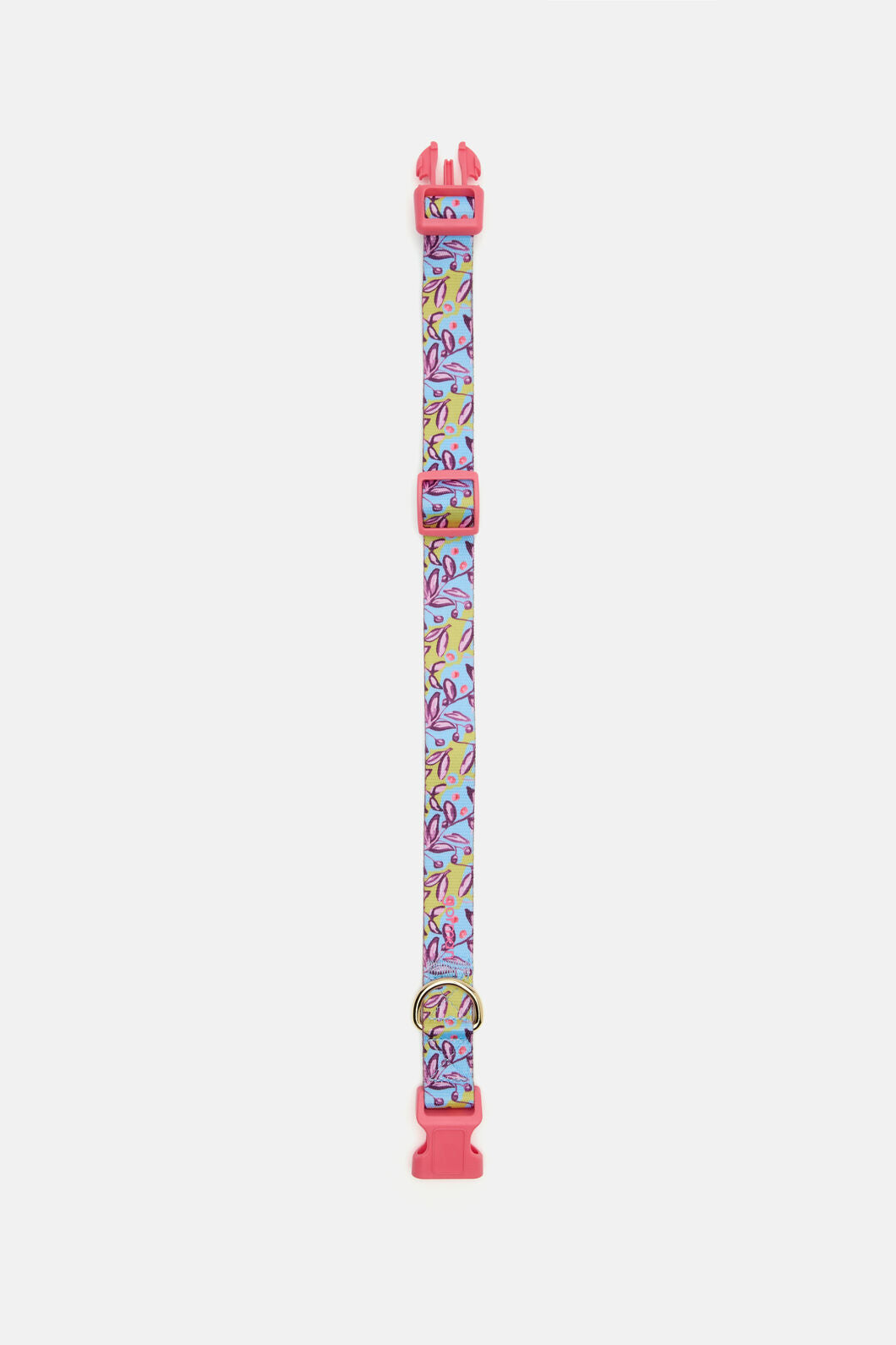 Gorman - Blueberries Pet Collar Lge - print
