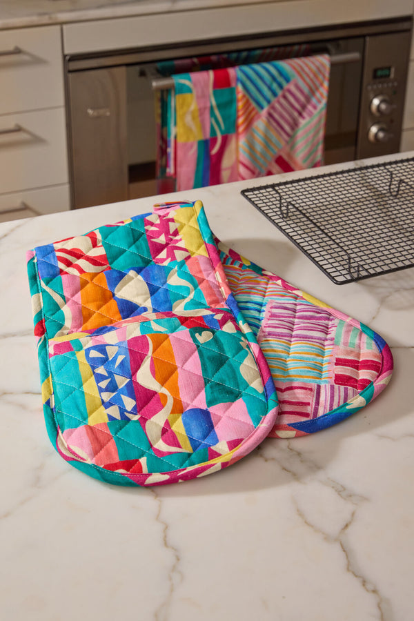 Gorman - Mosaic Pulse Oven Mitt - print