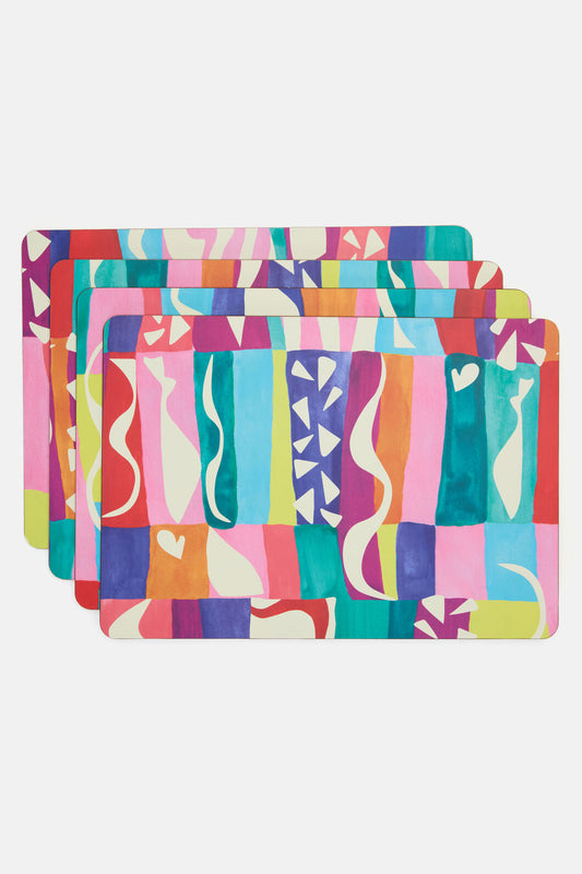 Gorman - Mosaic Pulse Placemat Set X 4 - print