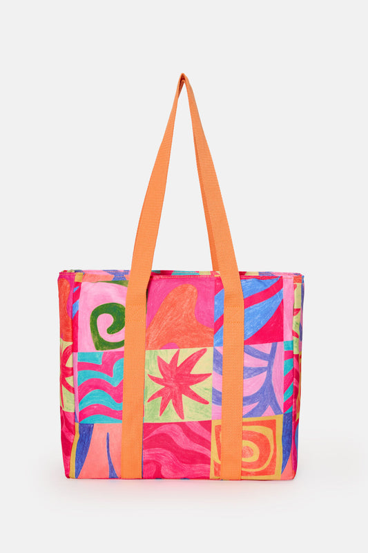 Gorman - Meta Shapes Cooler Tote - print