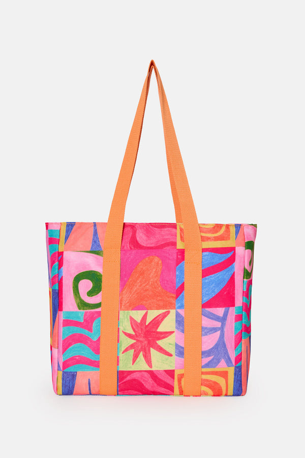 Gorman - Meta Shapes Cooler Tote - print