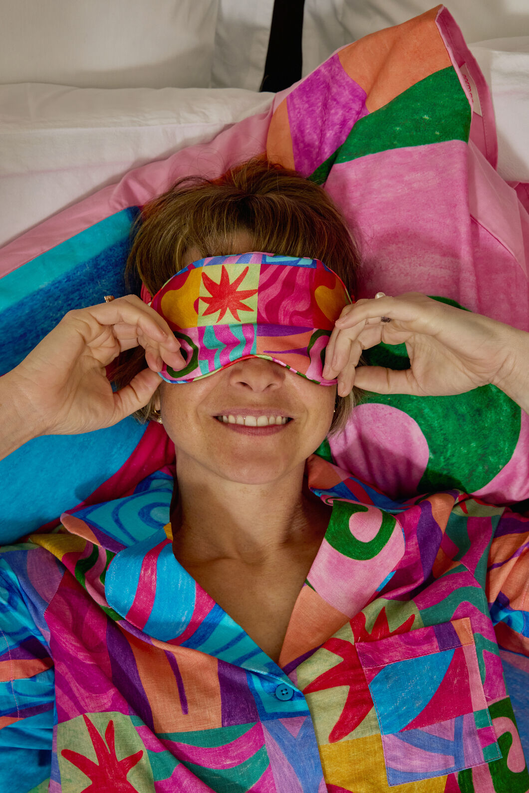 Gorman - Meta Shapes Eye Mask - print