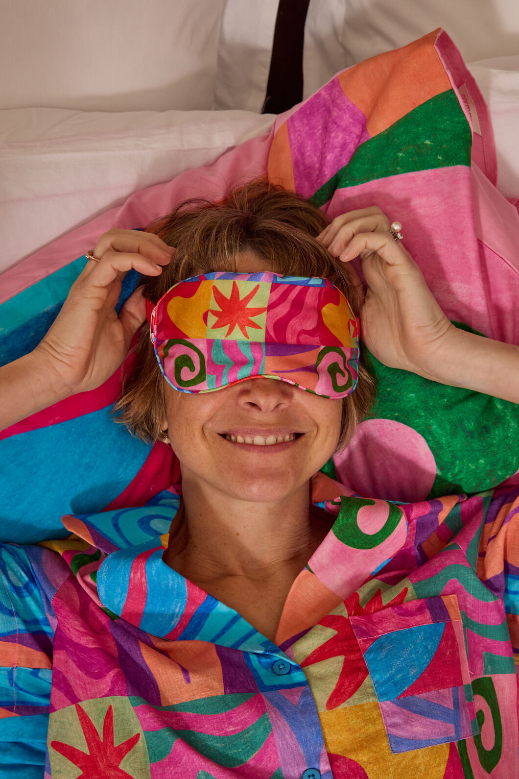 Gorman - Meta Shapes Eye Mask - print