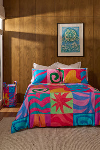 Gorman - Meta Shapes Bed Linen-QB - print