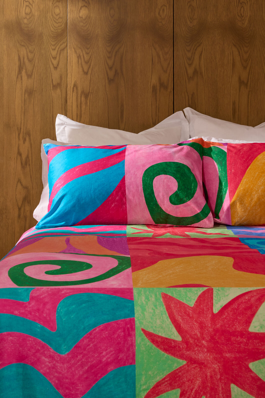 Gorman - Meta Shapes Bed Linen-QB - print