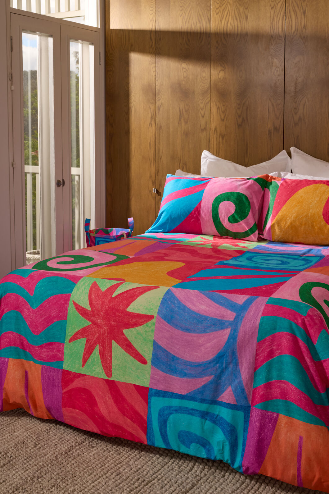 Gorman - Meta Shapes Bed Linen-KB - print