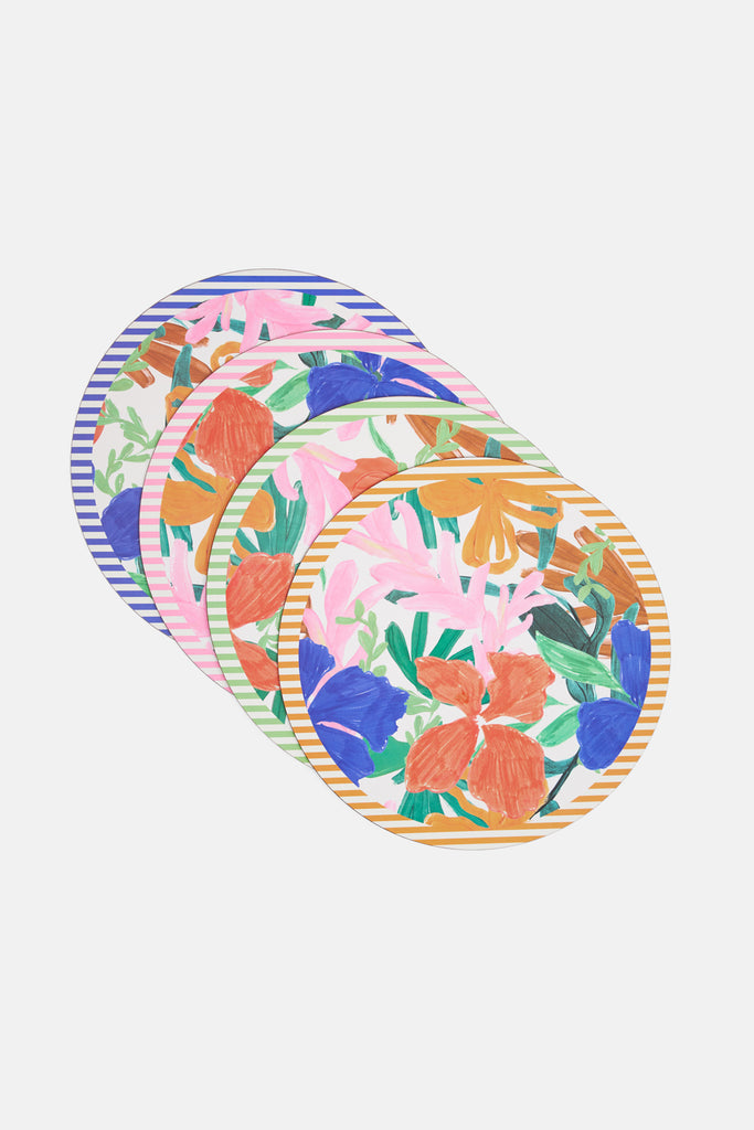 Floral Placemat Set 4 Gorman