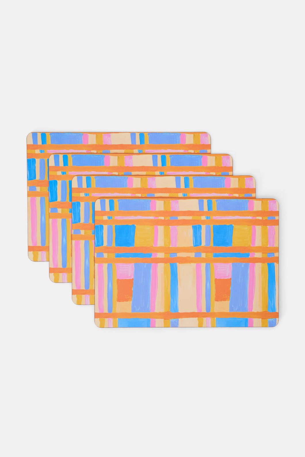 Gorman - City Streets Placemat Set 4 - print