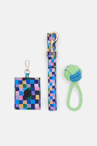 Gorman - Checkers Pet Gift Set - print