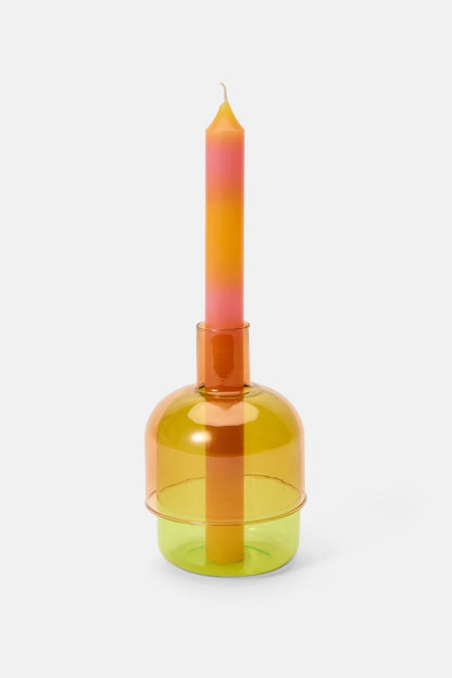 Gorman - Sun Glass Candle Hldr - multi