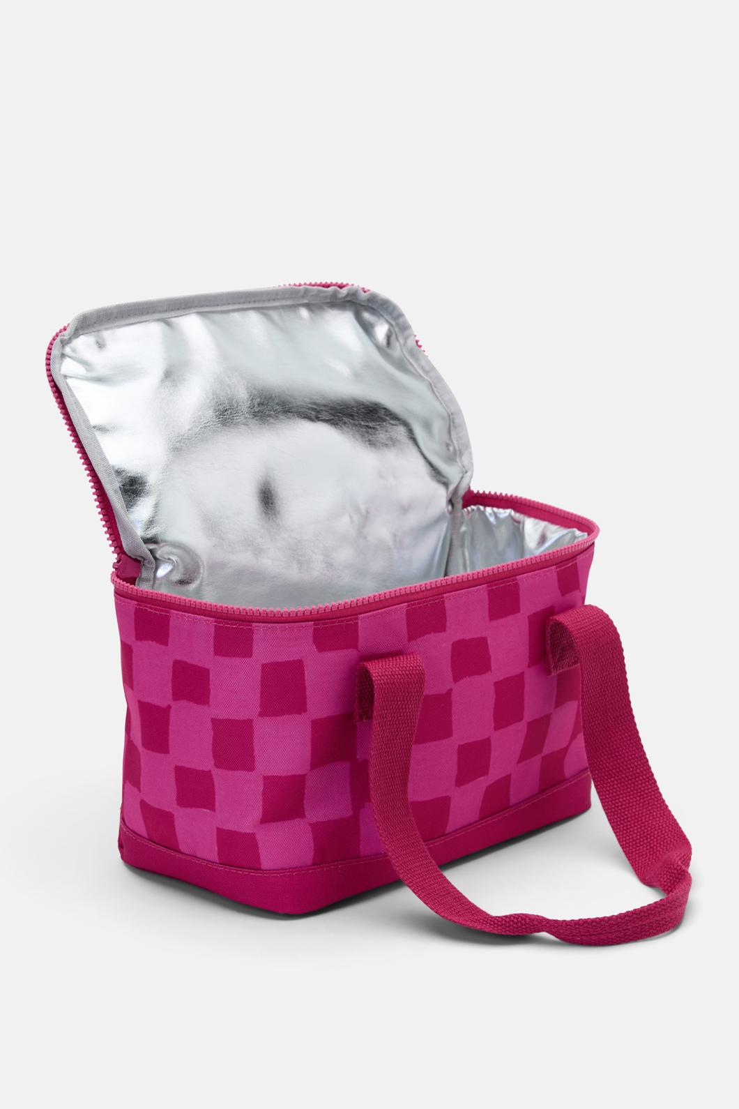 Gorman - Blush Grids Lunch Bag - print