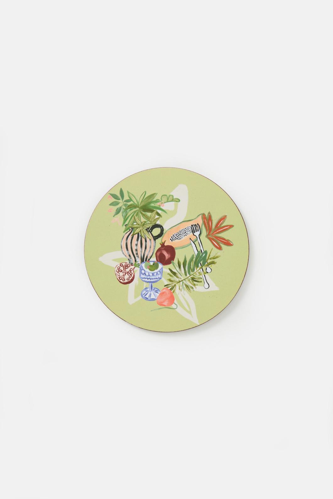 Gorman - Dine & Dash Coasters - print